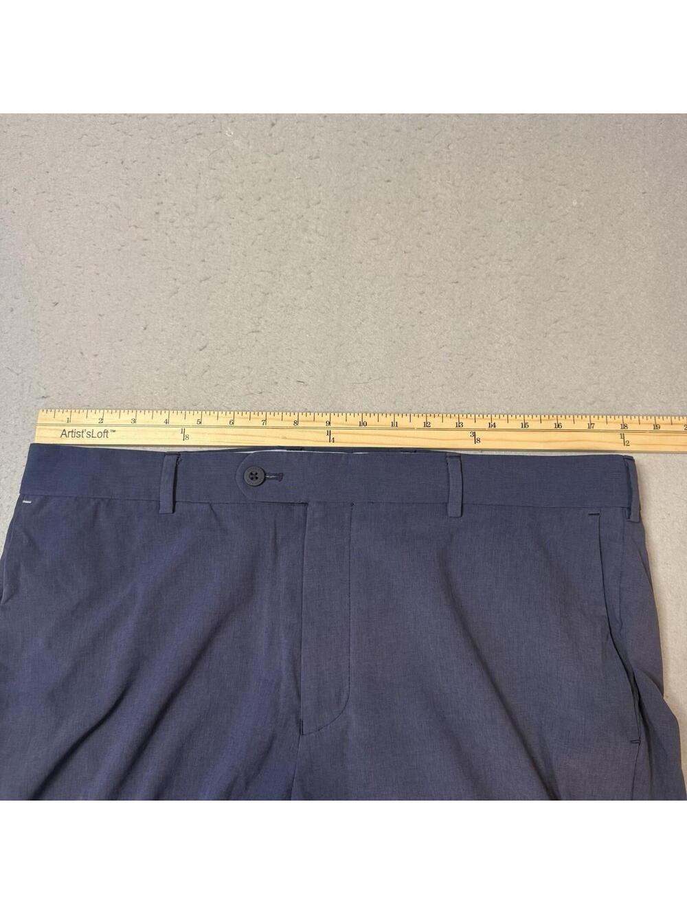 Peter Millar Crown Crafted Men’s Performance Golf Pants 36x30 Blue Casual - Picture 10 of 13